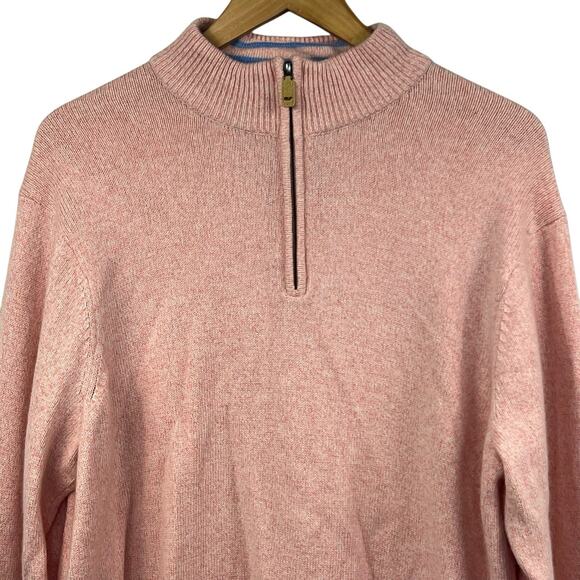 Vineyard Vines Pink Zip Up Sweater - Picture 7 of 16